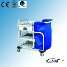 Hospital Medical Laundry Collecting Linen Trolley (N-17)